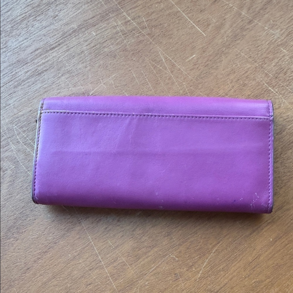 Vintage Lodi’s Pink Leather Women's Clutch - Picture 3 of 7